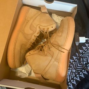 Wheat Air Force 1 High top